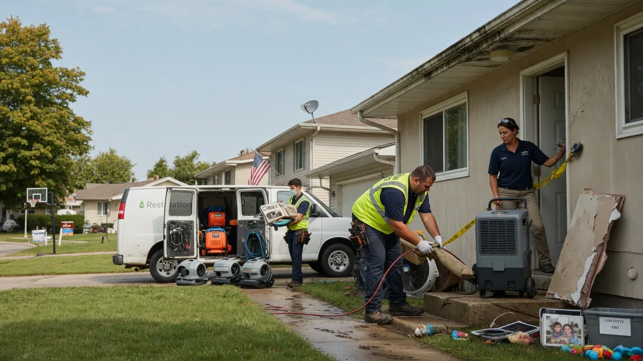 Water Damage Restoration in Clinton, NJ near me